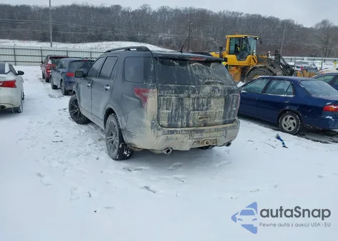 2014 Ford Explorer Sport from USA, damaged, VIN 1FM5K8GTXEGA08342